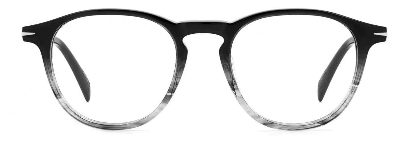 David Beckham DB1018 Eyeglasses - Gray Horn - view 35